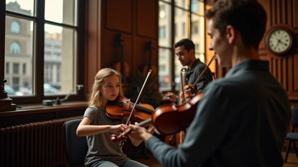 Des cours de violon personnalisés à Tours pour tous les niveaux